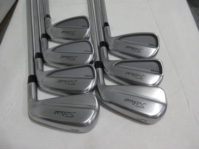 Titleist T250 & T100 25 Iron Set - 4-PW - C-Taper Lite 110 Stiff Steel - MINT