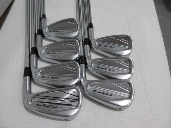 Cobra King Forged Tour & CB Iron Set - 4-PW- Extra Stiff Steel 2* Upright - MINT