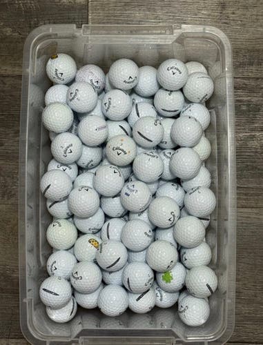 50 Callaway Supersoft Golf Balls - 5A/4A Condition
