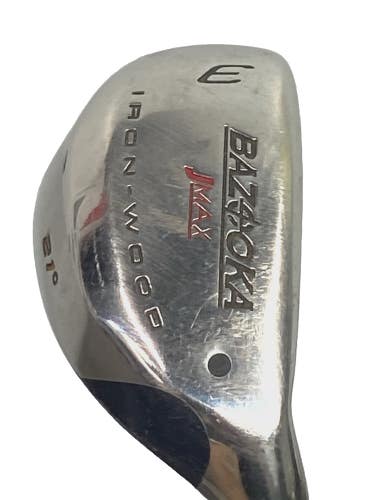 Tour Edge Bazooka JMAX 3 Ironwood Hybrid 21* RH 77g Stiff Graphite 39" Nice Grip