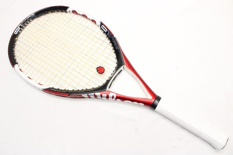 WILSON NCODE N5 FORCE OS TENNIS RACQUET (4 1/4) NEW GRIP. JAPAN DEALER DEMO!!