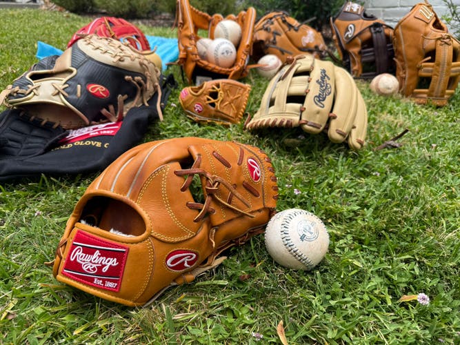 Rawlings Heart of the Hide PROSXSC 11” U.S. Steerhide One-Piece Web