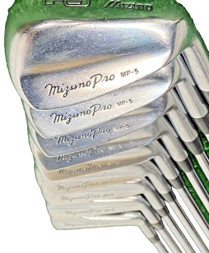 Mizuno MP-5 Pro Forged Iron Set 2-PW Men's RH Stiff Steel 5i 37.75 New Grips