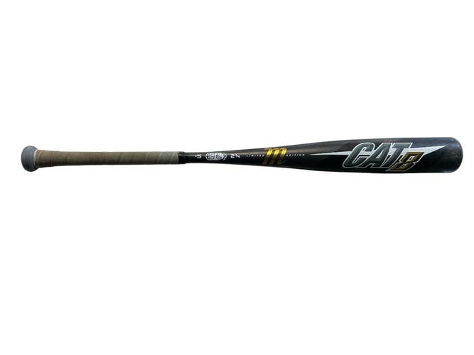 Used Marucci CAT 8 LIMITED EDITION BB/SB USSSA 2 3/4 Bat 31" 11873-S000245722