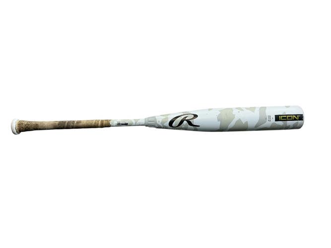 Used Rawlings ICON RUT5I8 BB/SB USSSA 2 3/4 Bat 31" 11873-S000246122