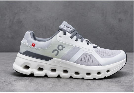 On Cloudstratus 3 Running Shoes Men's Size 9.5 US (EU 43) - Slate Grey White