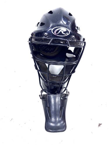 Used Rawlings CFA2 Batting Helmet w/Mask Black Fits all 11860-S000313548