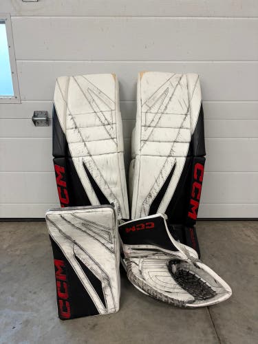 34" 2025 CCM Extreme Flex 7 Pro Regular Goalie Full Set (Used)