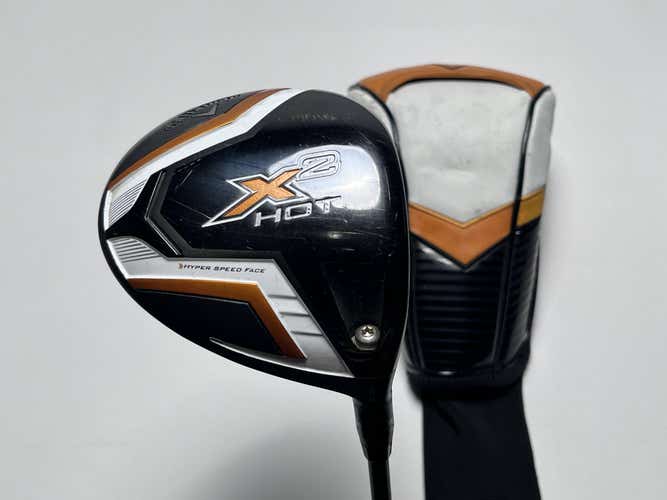 Callaway X2 Hot Driver 10.5* Aldila Tour ATX 55g Regular Graphite Mens RH HC