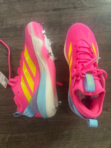 Pink Women's Size M 6.0 (W 7.0) Adidas Low Top Metal (New)