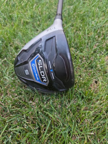 Men's TaylorMade SLDR Mini Driver Stiff Flex 14 Loft Graphite Shaft 43.5"