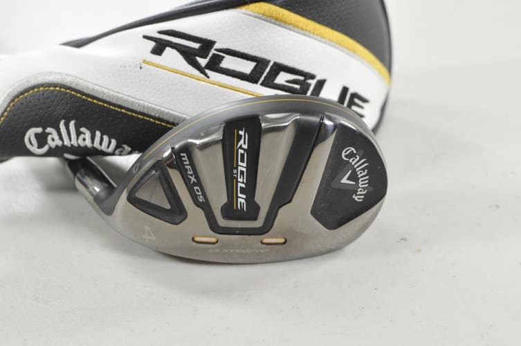 Callaway Rogue ST MAX OS #4 Hybrid Senior Flex Cypher 5.0 50g Graphite # 221680