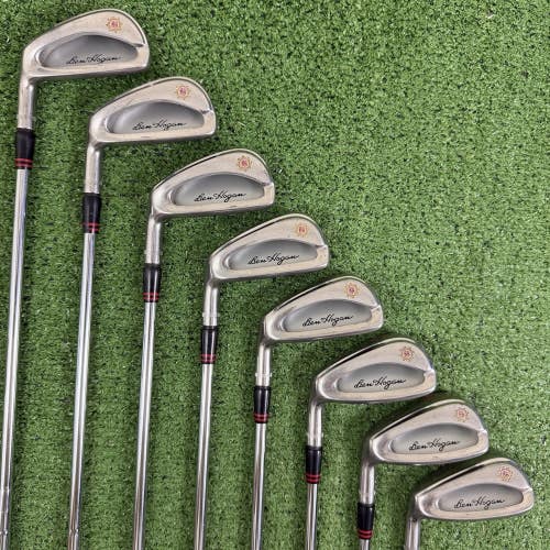 Ben Hogan Edge CFT Iron Set 3-PW Apex Steel 4 Stiff Flex Left Handed