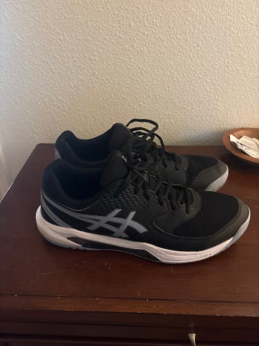 Black Men's Size 13.0 (W 14.0) Adult Asics Gel Rocket Pickleball Edition Shoes (Used)