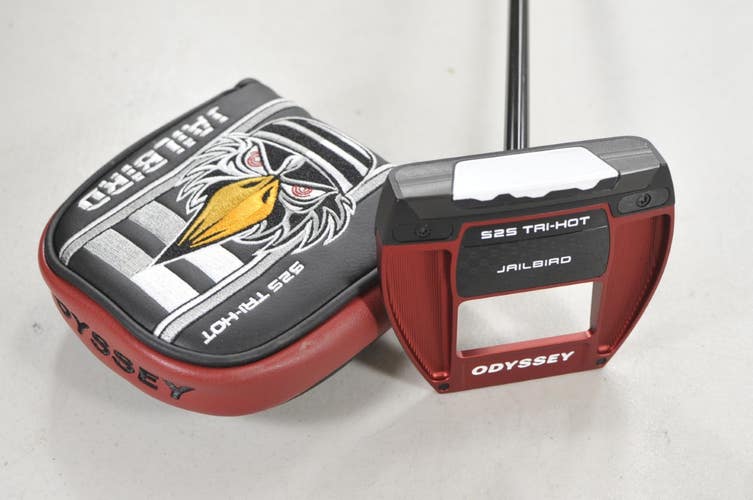 Odyssey Square 2 Square Tri-Hot Jailbird 35" Putter Right SL 120 Steel #224218