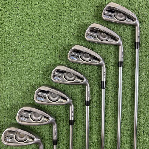 READ Ping G Series 2016 Iron Set 5-PW SW White Dot AWT Regular Flex Steel