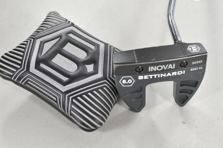 Bettinardi 2024 Inovai 6.0 35" Putter RH Steel with Cover #224224
