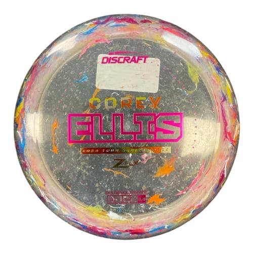 Used Discraft Z JAWBREAKER FORCE Disc Golf Driver Purple 177g 11450-S000526467