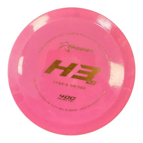 Used Prodigy 400 H3 V2 Disc Golf Driver Pink 174g 11450-S000526451