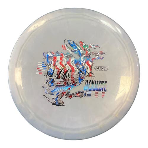 Used Mint JACKALOPE Disc Golf Driver Grey 170g 11450-S000526449
