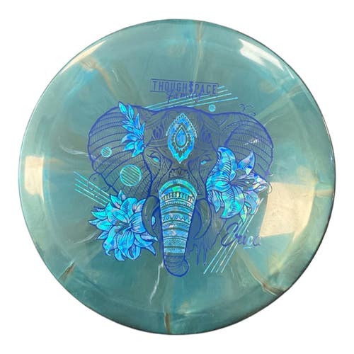 Used Thought Space Athletics ETHEREAL OMEN Disc Golf Driver Navy Blue 175g 11450-S000526448