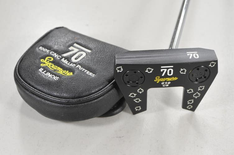 Sub 70 Sycamore 010 Mallet CS 35.5" Putter RH Steel with Cover #224429