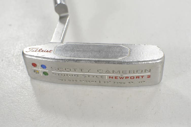 LEFT HAND Titleist 2005 Scotty Cameron Studio Style Newport 2 35" Putter #224378