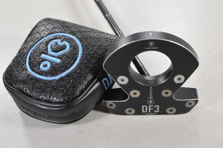 LAB Golf DF3 34" 69* Putter Right Steel with Cover #224330