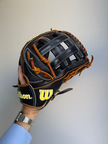 Wilson A2000 1750 RH Outfield Baseball Glove 12.5" (Used)