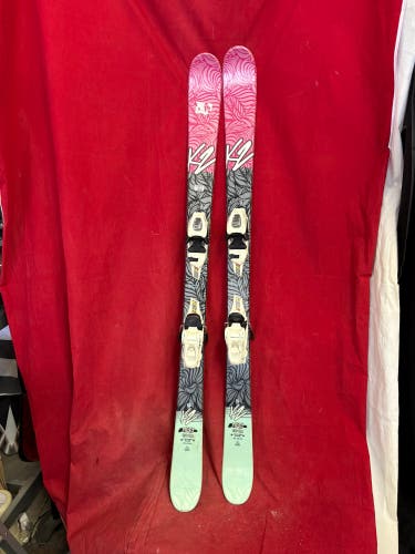 Skis: 139 cm All Mountain Skis With Bindings (Used)