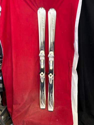 Skis: Volkl 161 cm All Mountain Skis With Bindings (Used)