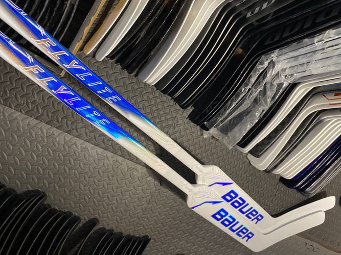 2 Pack New Bauer Vapor Flylite Goalie Stick Mandolese 26”