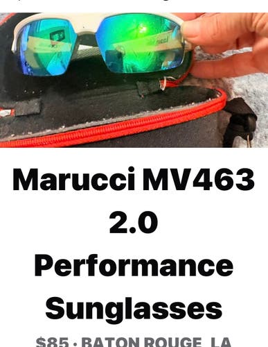 Unisex Medium/Large Marucci Sunglasses (New)