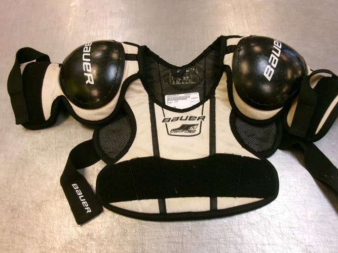 Used Bauer J19 Youth Shoulder Pads SM 11339-S000205616