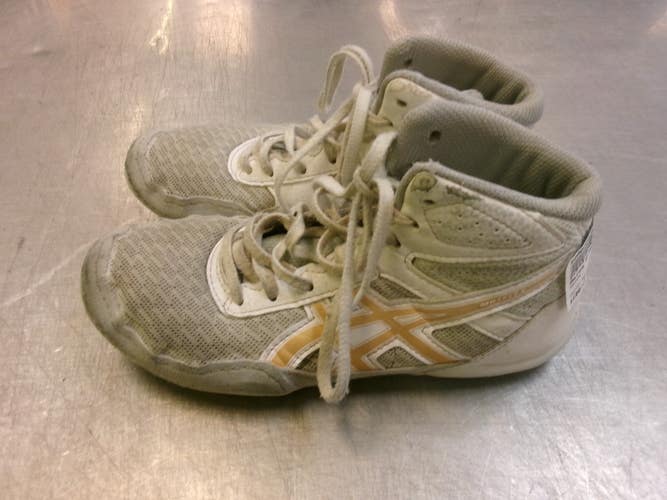 Used Asics Wrestling Shoes White Junior 02 11339-S000205603