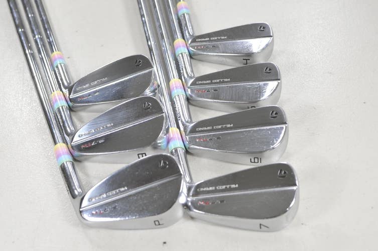 TaylorMade P7TW 4-PW Iron Set X-Stiff Flex Right DG X100 Steel #224079