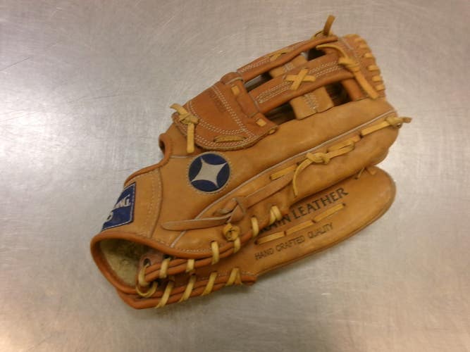 Used Spalding JIM RICE BB/SB Glove RH Throw Brown 13" 11339-S000205563