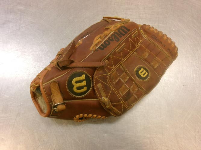 Used Wilson ADVISORY STAFF BB/SB Glove LH Throw Brown 13" 11339-S000205553