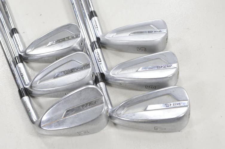 Ping G700 5-W Iron Set Regular Flex Green Dot Right AWT 2.0 Steel #224459