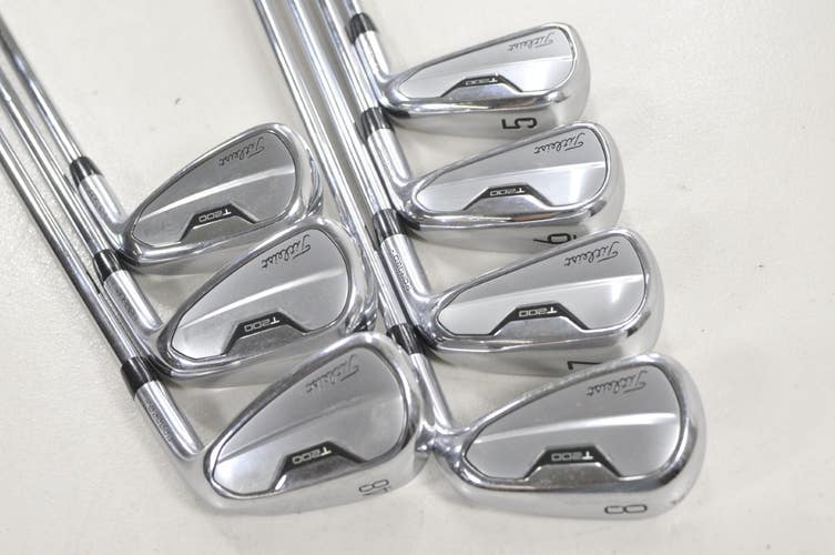 Titleist T200 2023 5-PW,48* Iron Set Regular Flex AMT Black R300 Steel # 220464
