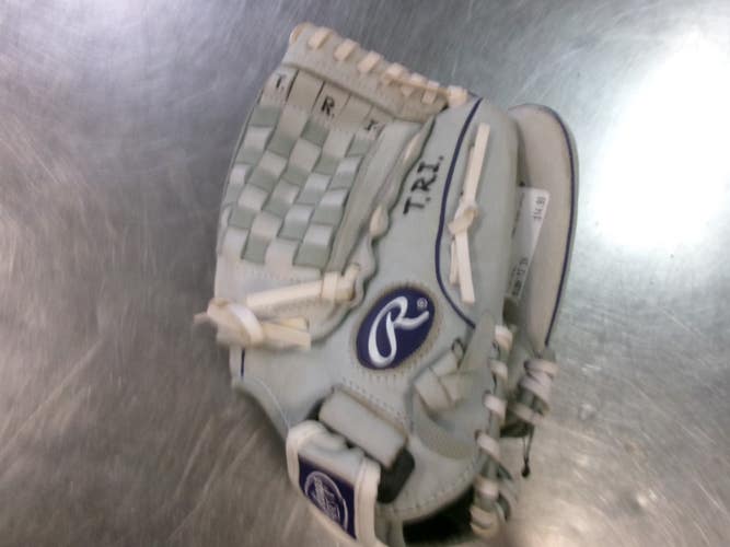 Used Rawlings SURE CATCH BB/SB Glove RH Throw Grey 12" 11868-S000071279