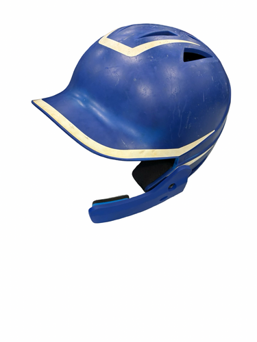 Used Champro HELMET W/ JAW GUARD Batting Helmet No Mask Royal Blue S/M 11682-S000137174