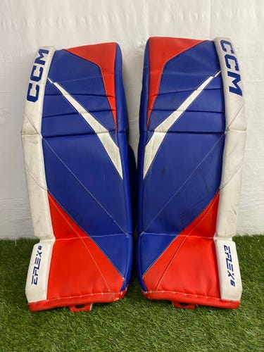 33"+1 Senior CCM EFlex 6 Goalie Leg Pads