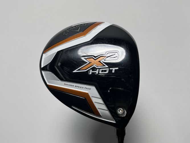 Callaway X2 Hot Driver 9* Aldila Tour ATX 55g Stiff Graphite Mens RH