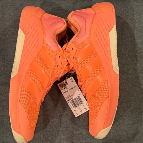 Orange Women's Size 8.0 (M 7.0) Adult Adidas Dropset Trainer Shoes (New)