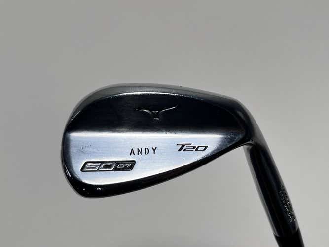 Mizuno T20 Satin Chrome Gap Wedge GW 50* 7 Bounce KBS $-Taper 120g RH