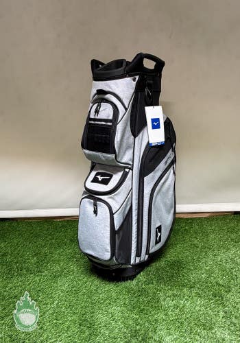New Mizuno BR-D4c 14-Way Stand Golf Bag Grey/Black With Tags and Rainhood