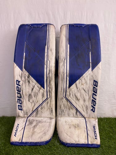 Senior Large Bauer Supreme Mach Goalie Leg Pads