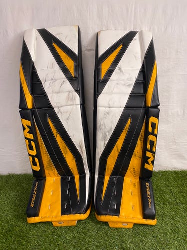 Senior CCM EFlex 7 Pro Goalie Leg Pads 34"+2