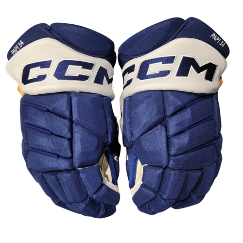 New CCM HGPJSXP MATTHEWS Pro Stock Gloves 14"